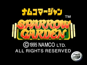 Sparrow Garden - Namco Mahjong (JP) screen shot title